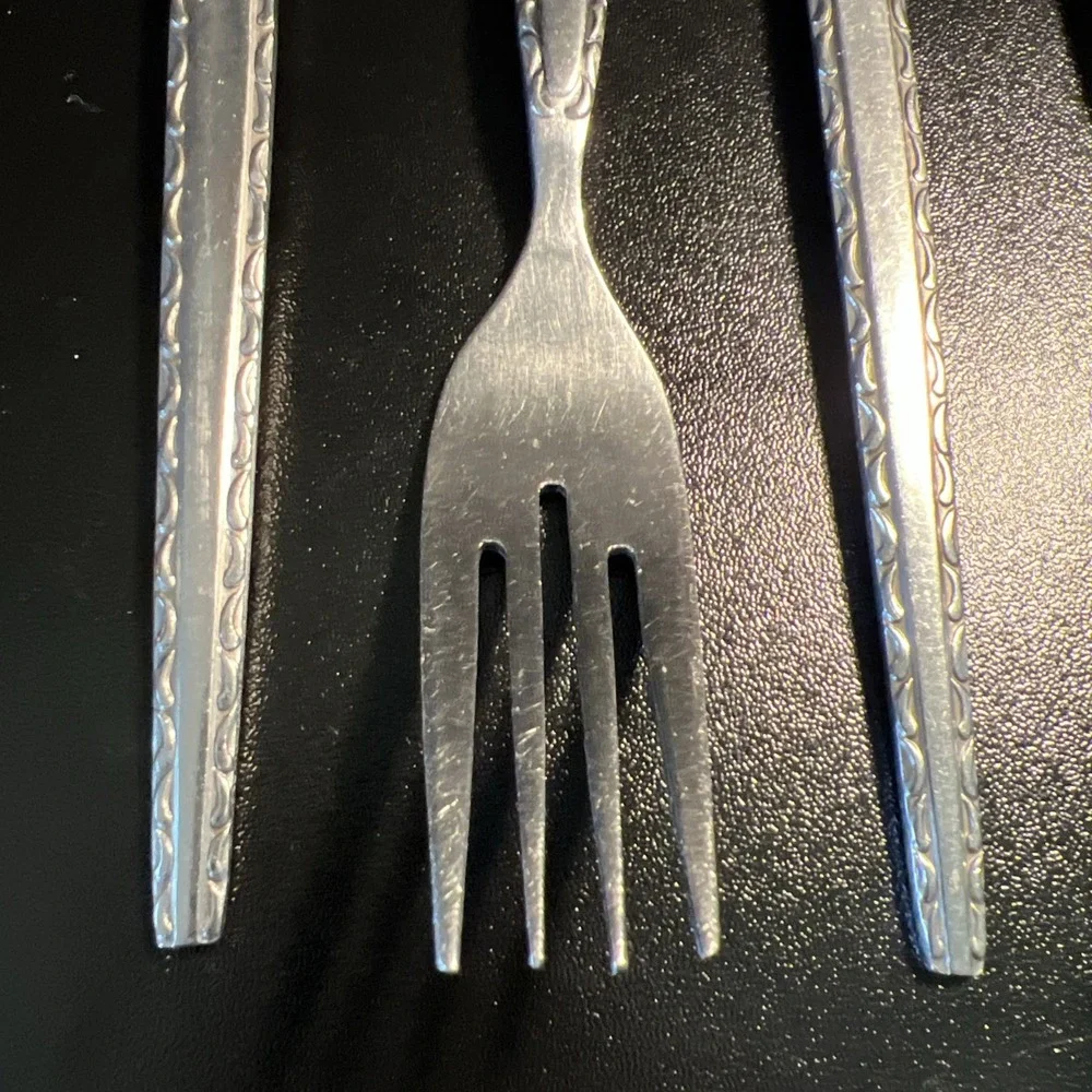 Rogers/Stanley Roberts Ensenada Stainless Dinner Fork set of 5 7.75